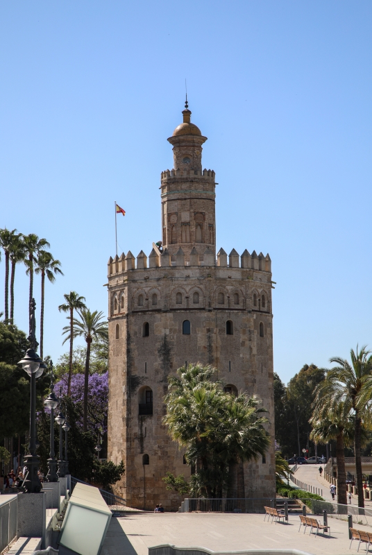 Torre del Oro Seville Spain May 2019